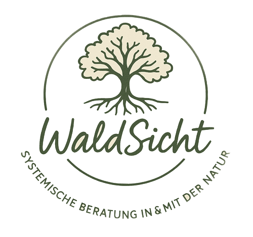 Systemische Beratung im Wald - Grafik